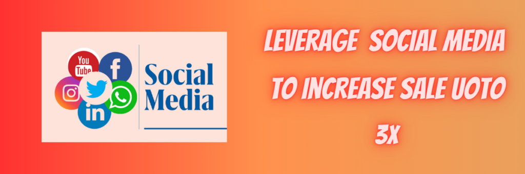 Leverage Social Media To increase sale uoto 3X